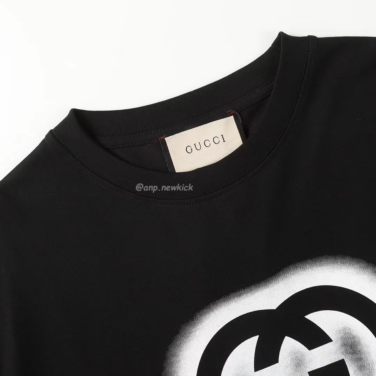 Gucci 23s Gg Logo Printing T Shirt (3) - newkick.app